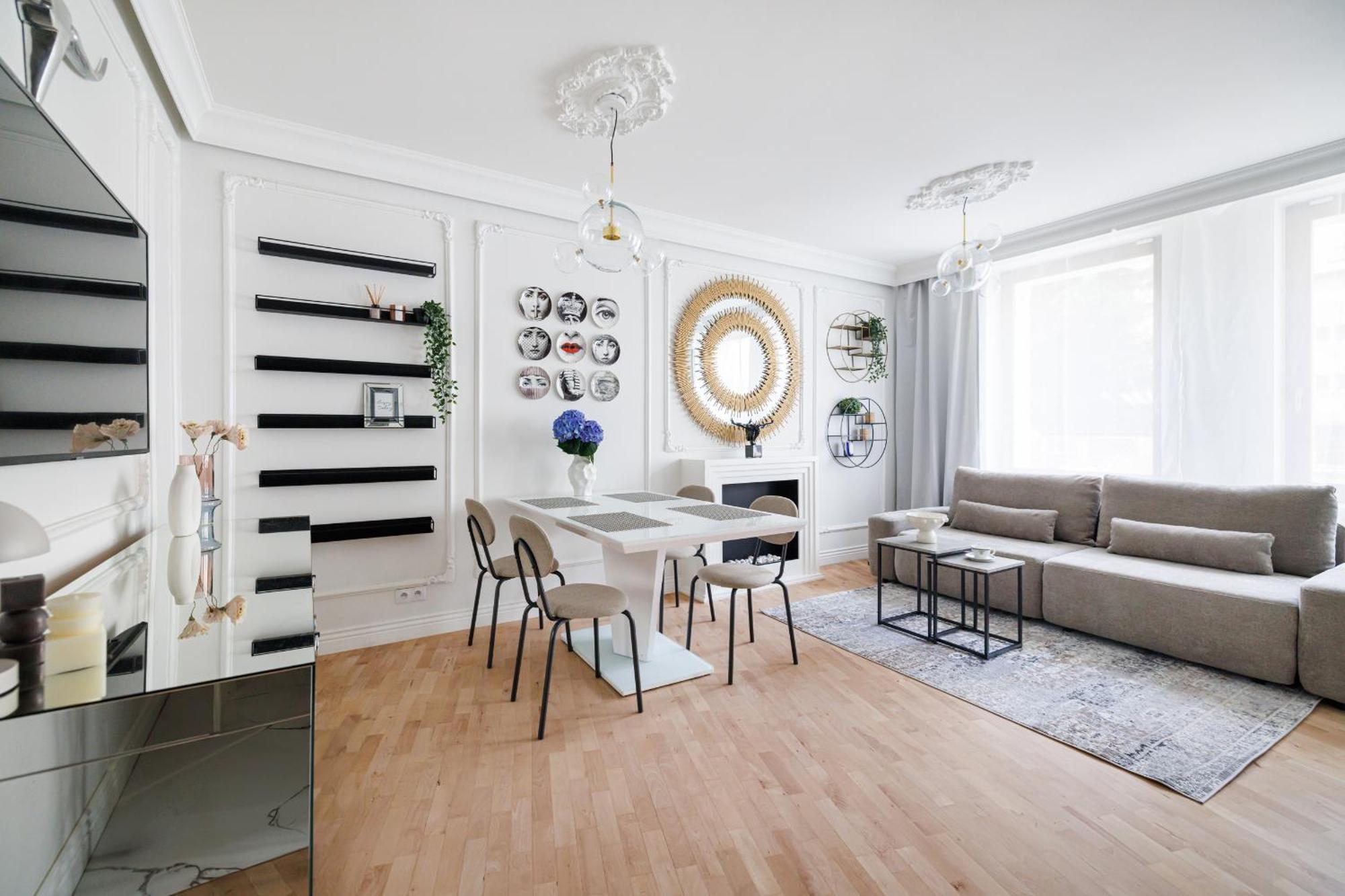 Gold By Praia Apartments - 600 M Do Plazy - Parking Sopot Extérieur photo